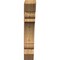 Ekena Millwork Olympic Slat Smooth Bracket, Western Red Cedar, 5 1/2"W x 28"D x 32"H BKT06X28X32OLY06SWR - alternate 3